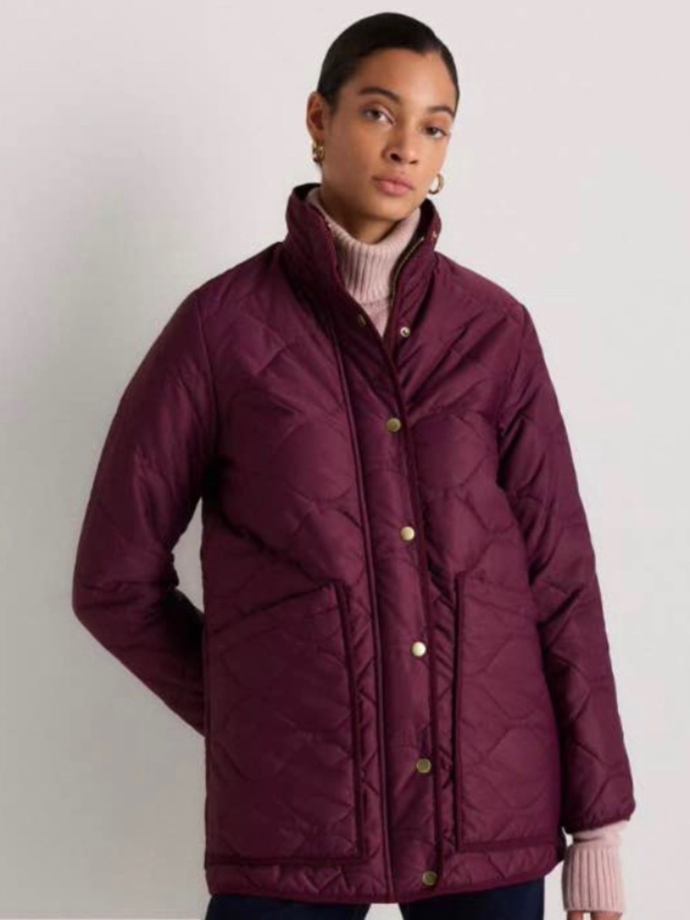 Quince Quilted Jacket Size XL